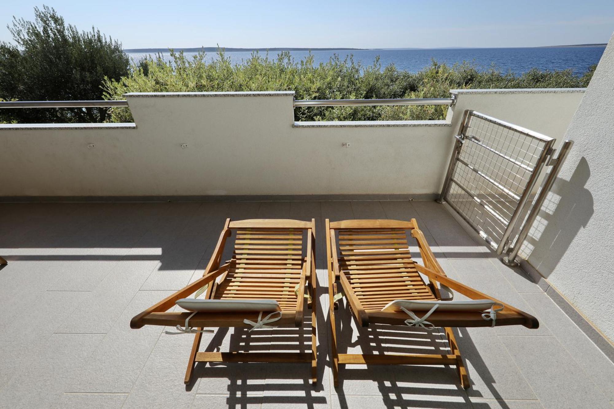 Horizonte apartman Mandre Esterno foto